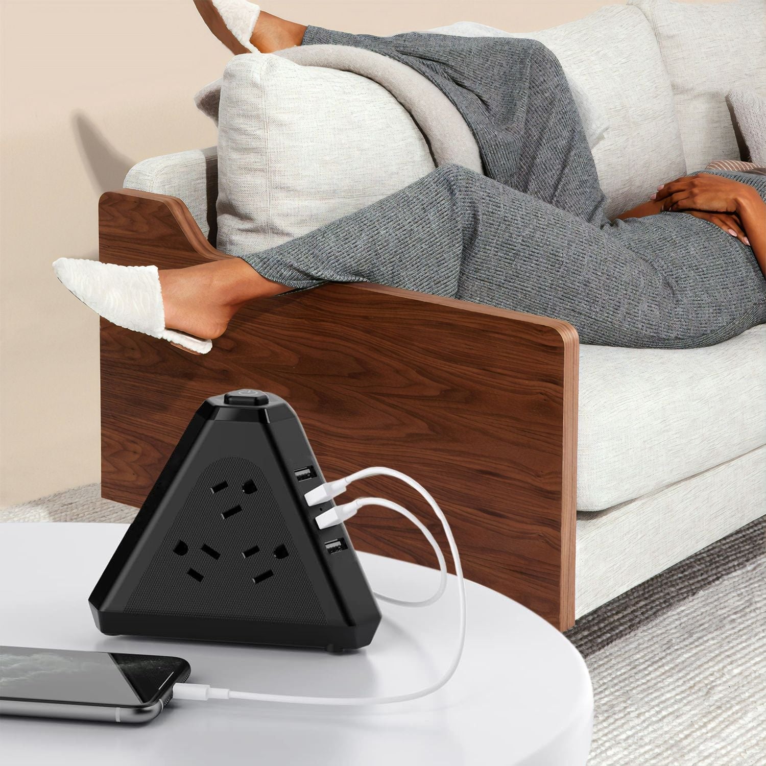 Triangle Port Charger 13 N 1 Charging Station
