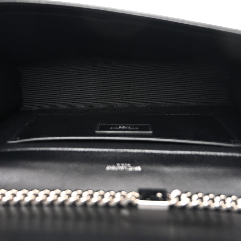Grain De Poudre Large Classic Monogram Kate Satchel Black