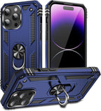 Entronix Case Compatible with iPhone 14 Pro - Dual-Layer Guard Gripstand