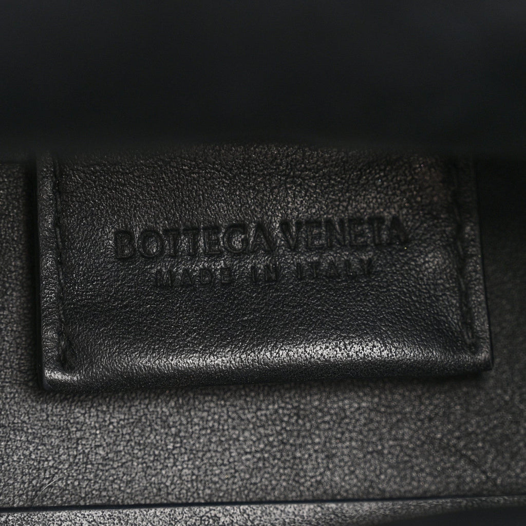 Calfskin Small The Point Triangle Bag Black