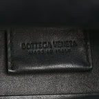 Calfskin Small The Point Triangle Bag Black