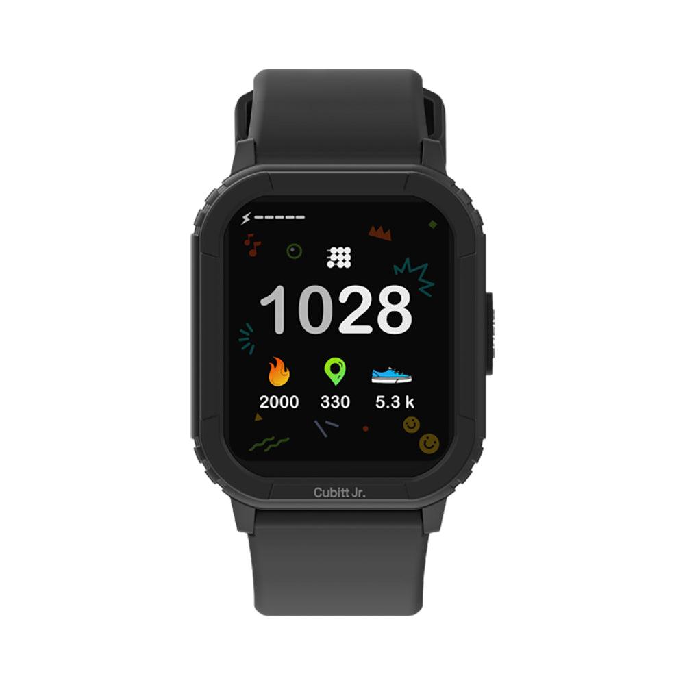 Cubitt Jr. Kids Smartwatch Fitness Tracker for Boys and Girls with Silicone band.