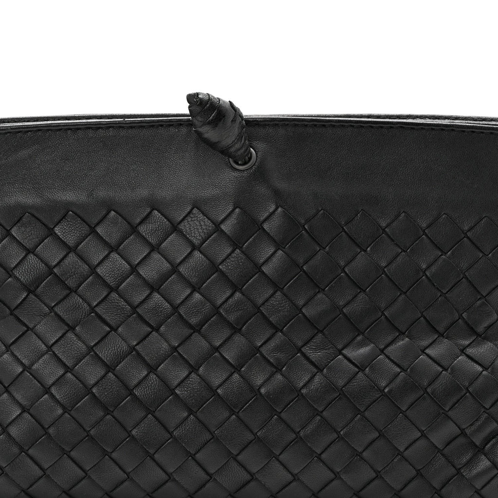 Nappa Intrecciato Mini Shoulder Bag Black