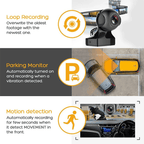170° WiFi Dash Cam Recorder Car Camera HD 1080P Car DVR Vehicle Video G-Sensor