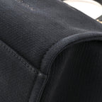 Mixed Fibers Small Deauville Tote Black