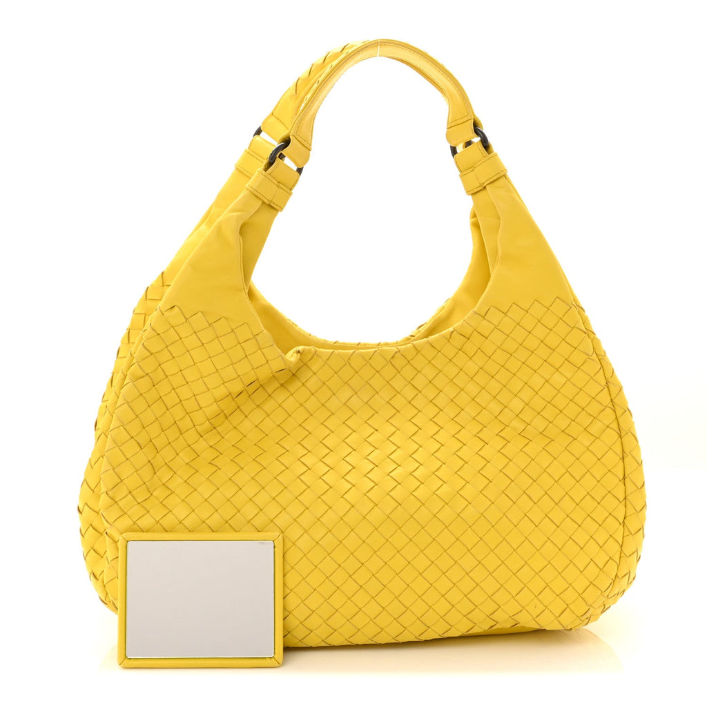 Nappa Intrecciato Medium Campana Buttercup