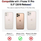 Entronix Case Compatible with iPhone 11 Pro - Triple-Layer Heavy Duty Protection