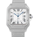 Cartier Santos De Cartier WSSA0018 White Dial Large