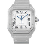Cartier Santos De Cartier WSSA0018 White Dial Large