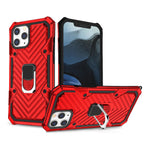 Iphone 12 Pro Max Kickstand Anti-Shock And Anti Falling Case In Red