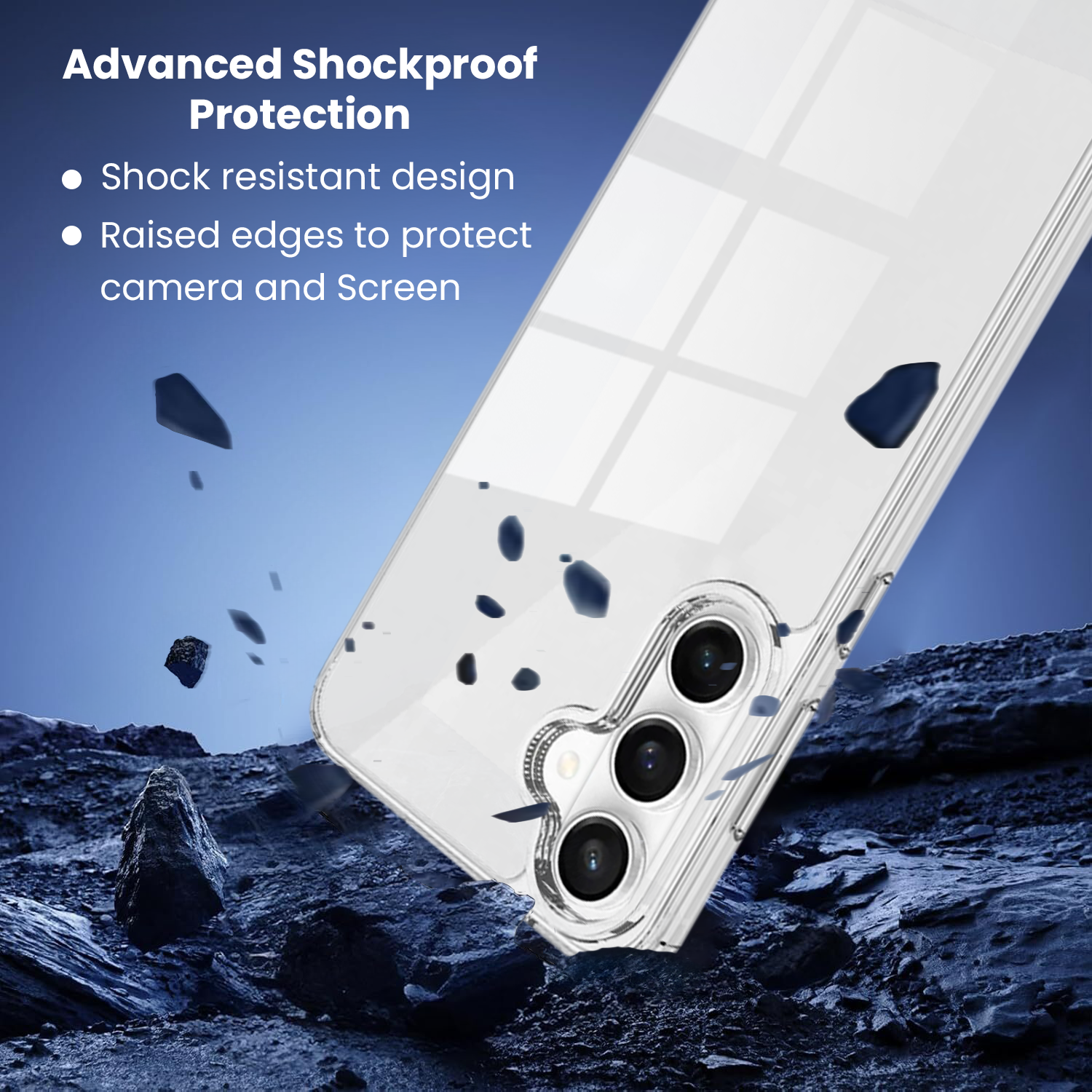 Entronix Case Compatible with Galaxy S26 - [Hard Back] Clear Cover