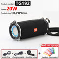 20W High Power TG187 Bluetooth Speaker Waterproof Portable Column For PC Computer Speakers Subwoofer Boom Box Music Center FM TF