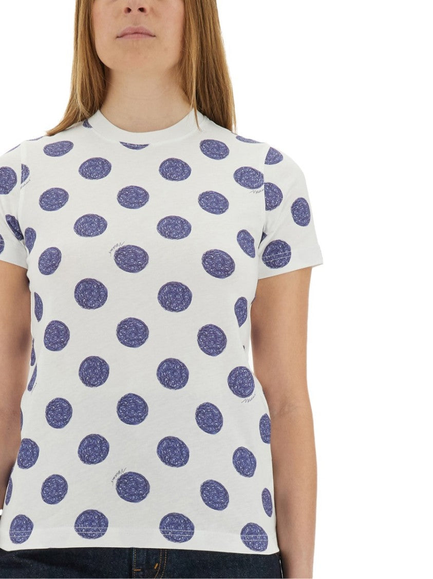 "Ballpoint Pen Polka Dots" T-Shirt