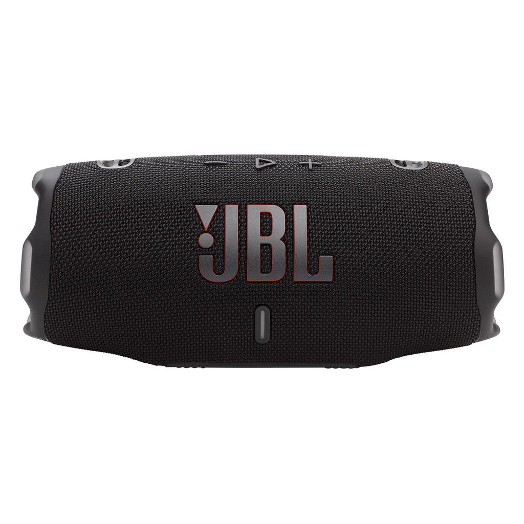 JBL Charge 6 Waterproof Portable Speaker Bundle with gSport Silicone Sleeve (Black)