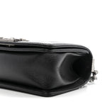 Caviar Quilted Small Boy Flap Black