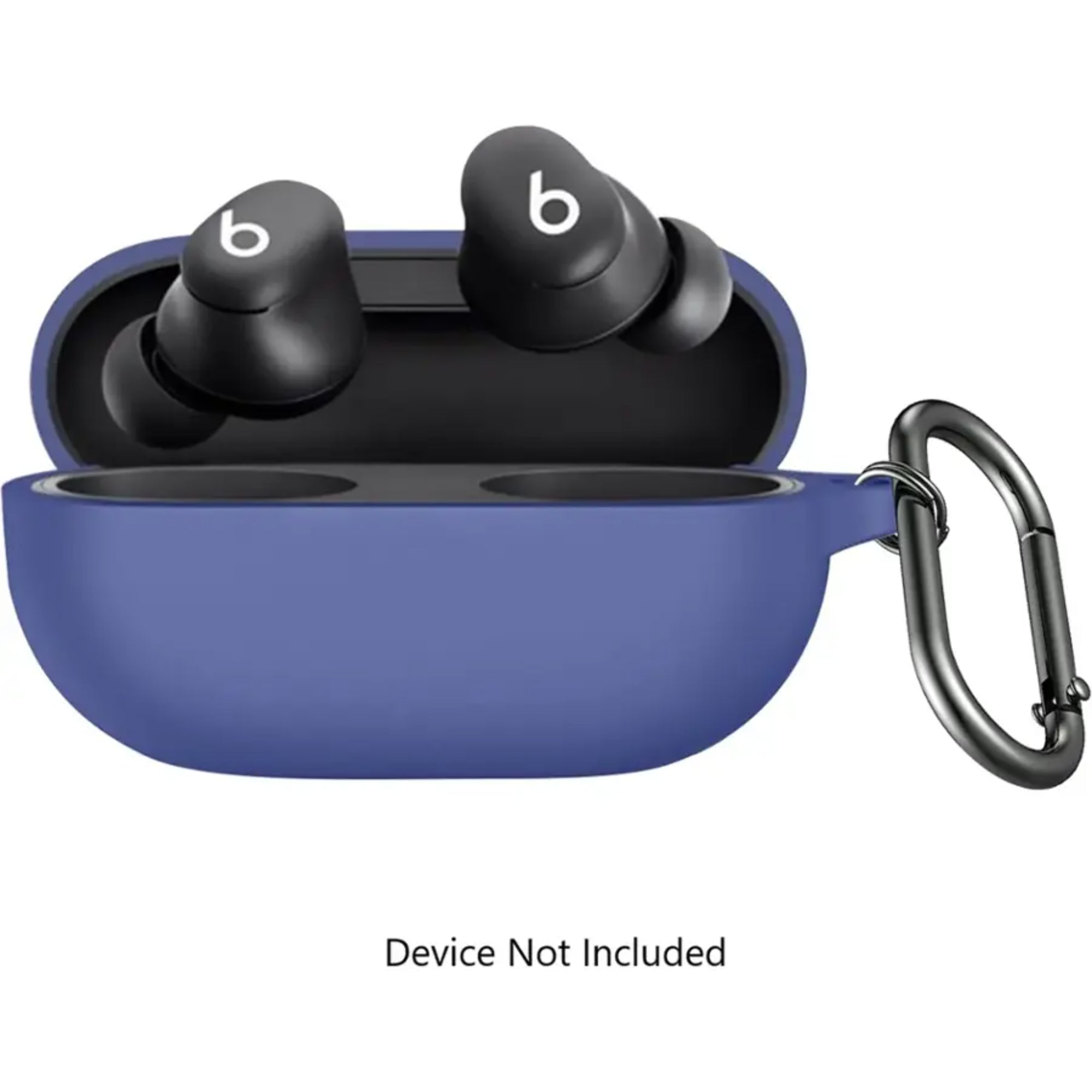 SAHARA - Venture Series Silicone Case for Beats Solo Buds Earbuds - Midnight Blue