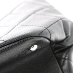 Caviar Quilted CC Timeless Soft Tote Black