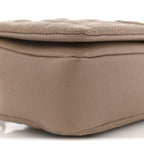 Lambskin Quilted Small Lola Bag Camel