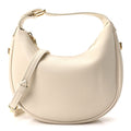 Supple Grained Calfskin Teen Lulu Shoulder Bag Rice