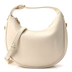 Supple Grained Calfskin Teen Lulu Shoulder Bag Rice