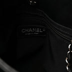 Calfskin Large Trianon Tote Black