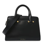 Hammered Calfskin Today Satchel Black