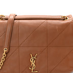 Lambskin Matelasse Monogram Small Jamie 4.3 Light Fox
