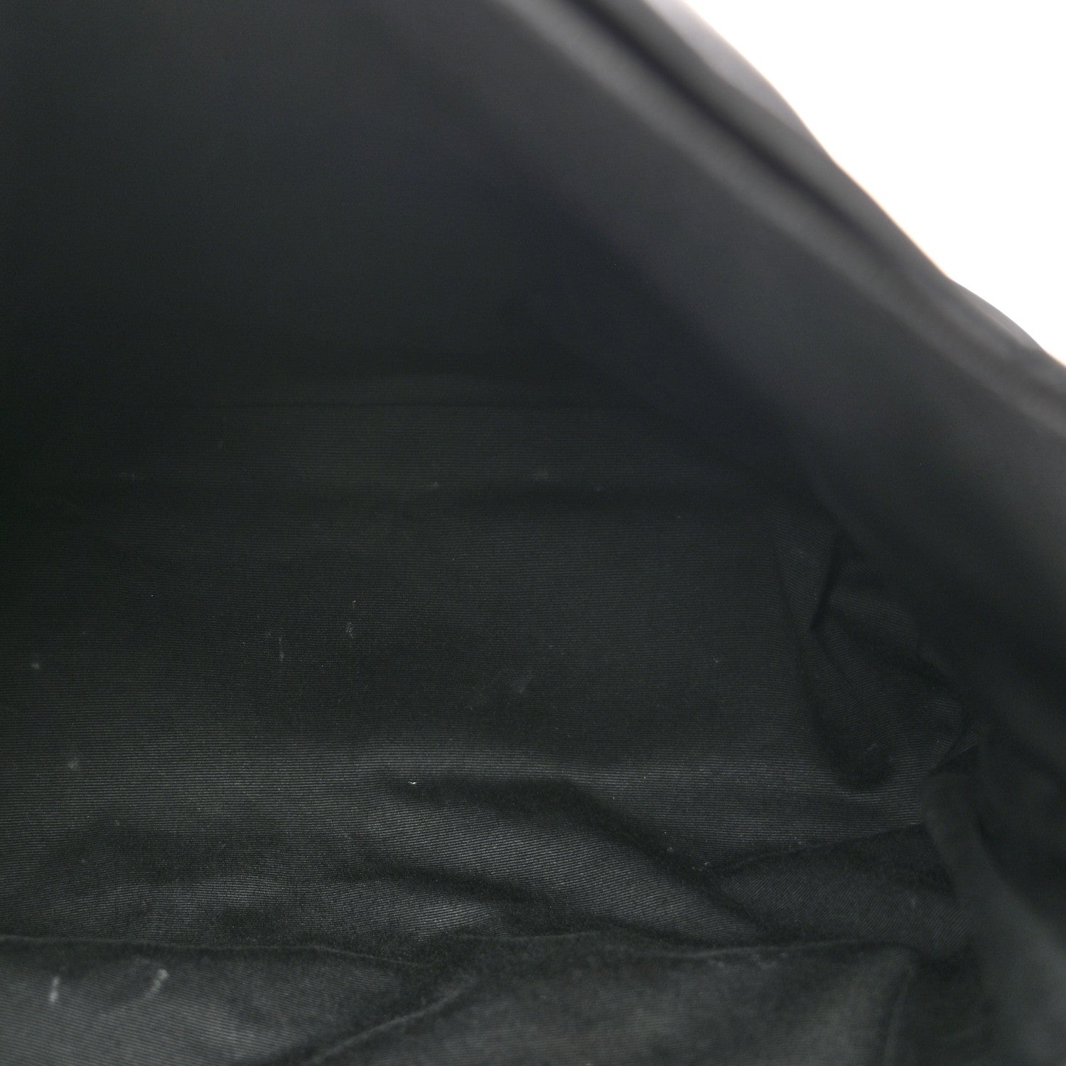 Lambskin Quilted Medium Loulou Puffer Monogram Chain Satchel Black