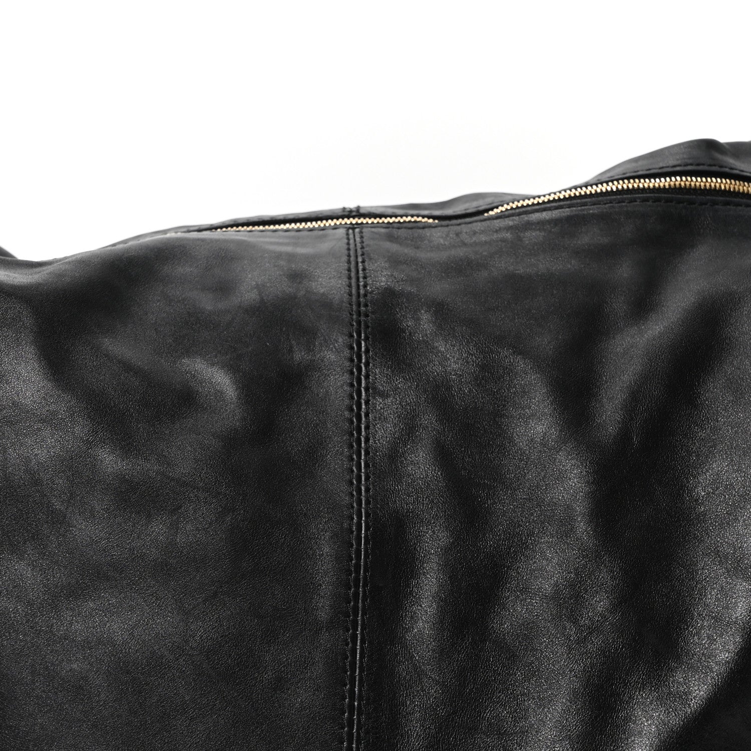 Vintage Calfskin Extra Large Olivia Hobo Black