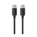 Usb C To Type C Charge & Sync Data Cable 3.3 Ft In Black