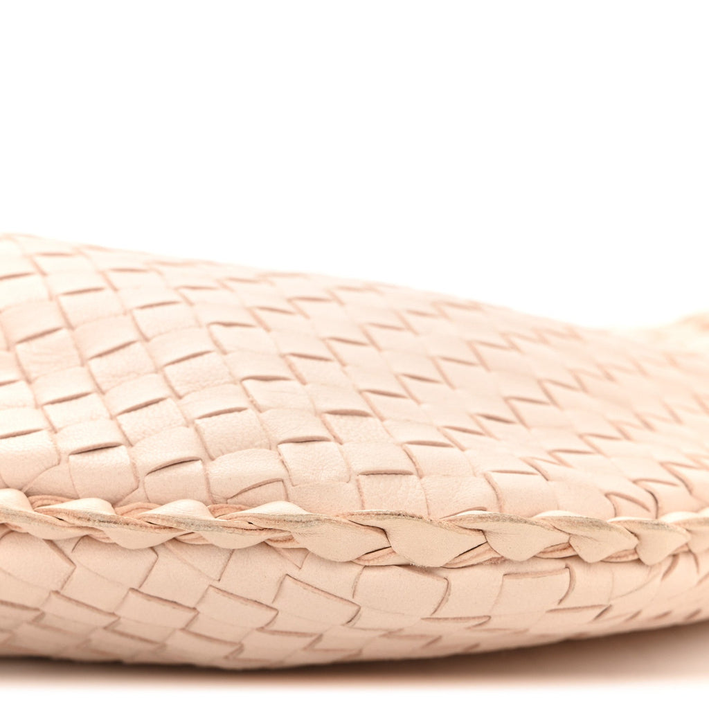 Nappa Intrecciato Medium Veneta Hobo Flamingo