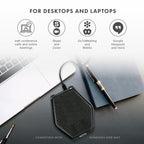 Movo MC1000 Conference USB Microphone - Long Range Desktop Mic