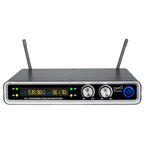 UHF Dual Fixed Channel Professional Wireless Microphone