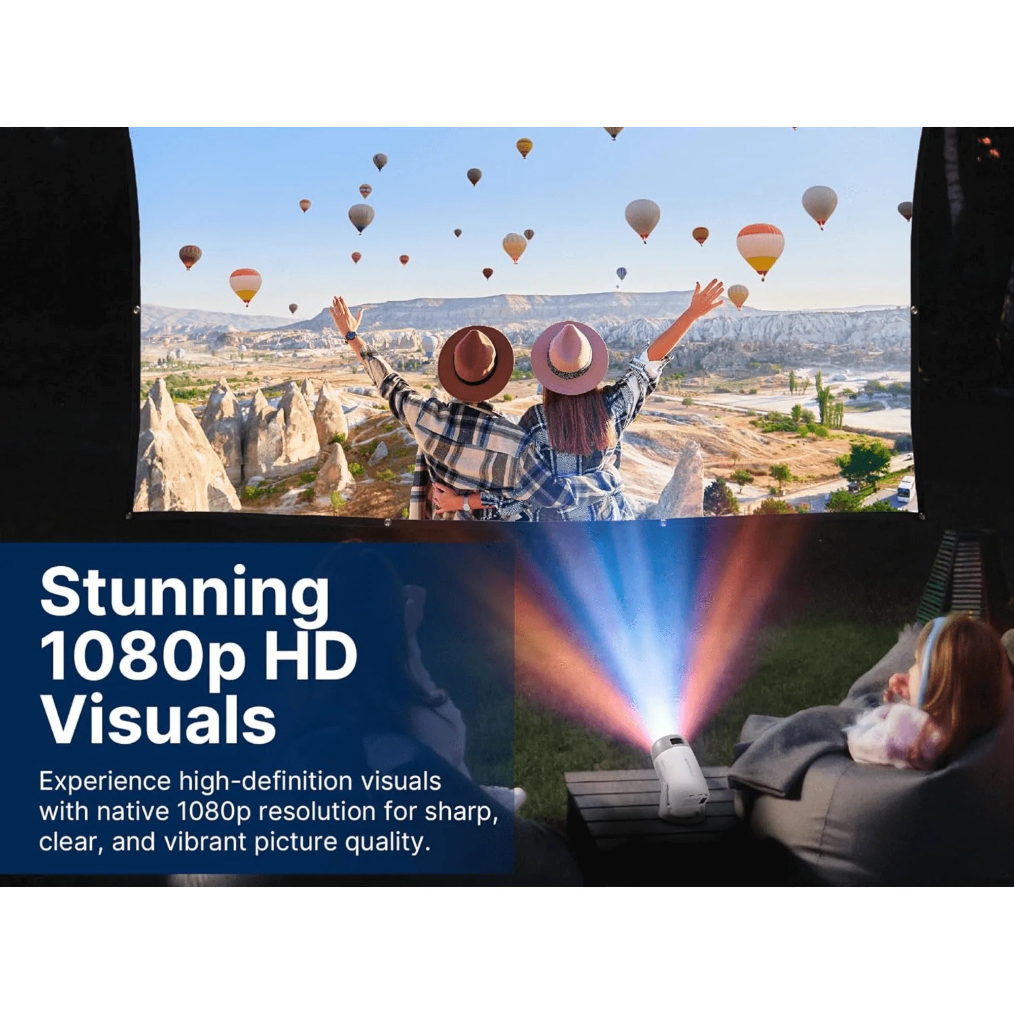 150" Home Theater LCD Projector Combo