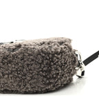 Shearling Snapshot The Teddy Camera Bag Grey