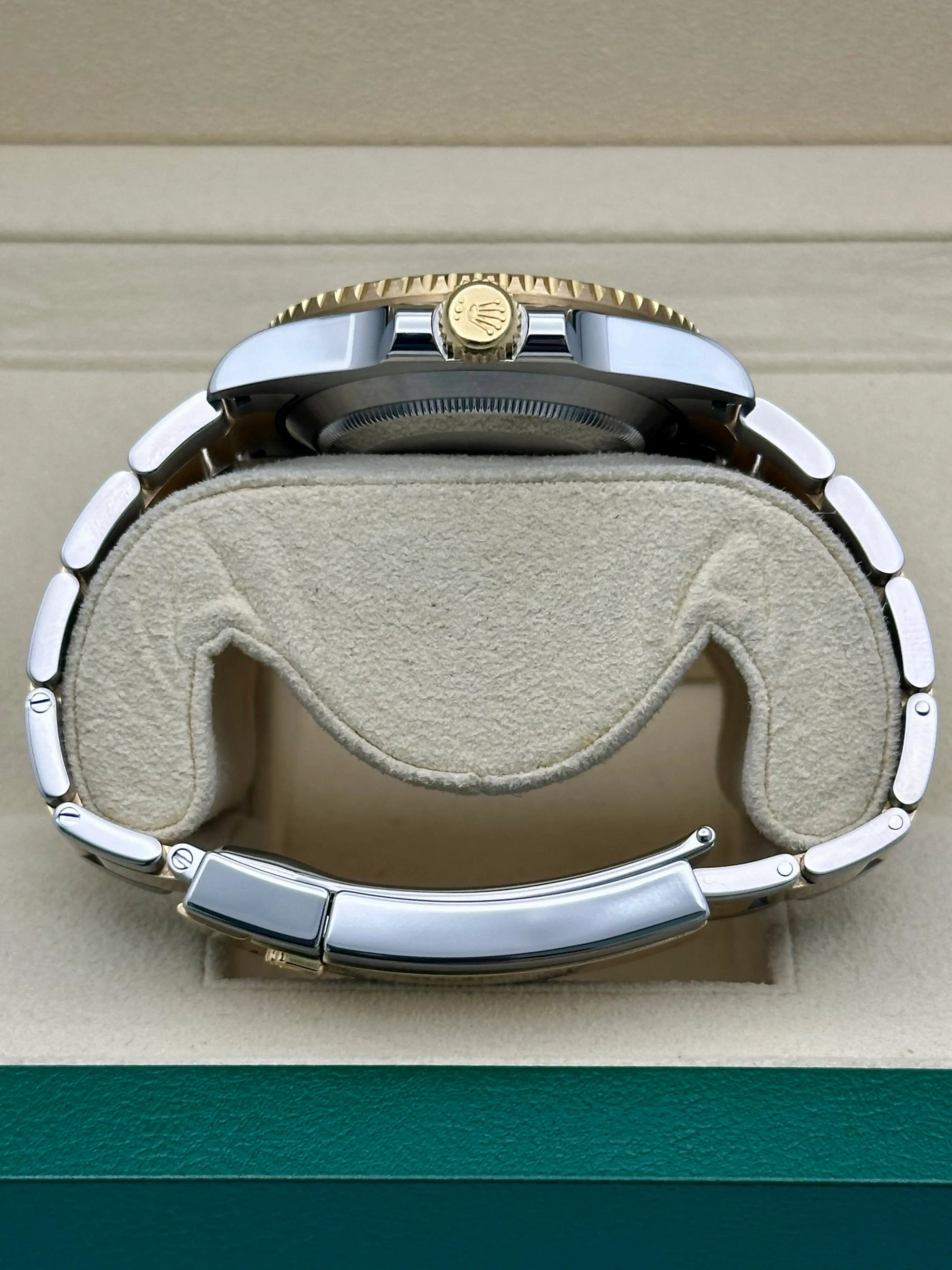Rolex Steel and Gold Rolesor Submariner Date  - Black Dial - 116613LN