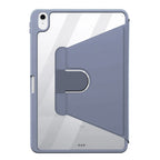 SAHARA - Venture Series Rotating Folio Case for Apple iPad 11'' (A16) and iPad 10.9'' (10th Gen) - Shadow Purple Gray