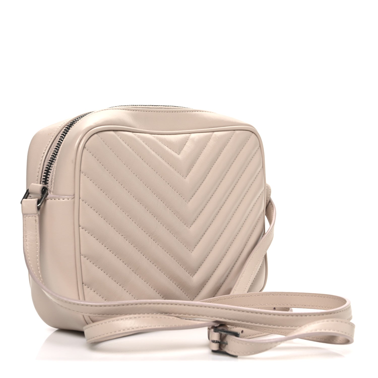 Calfskin Matelasse Monogram Lou Camera Bag Marble Pink