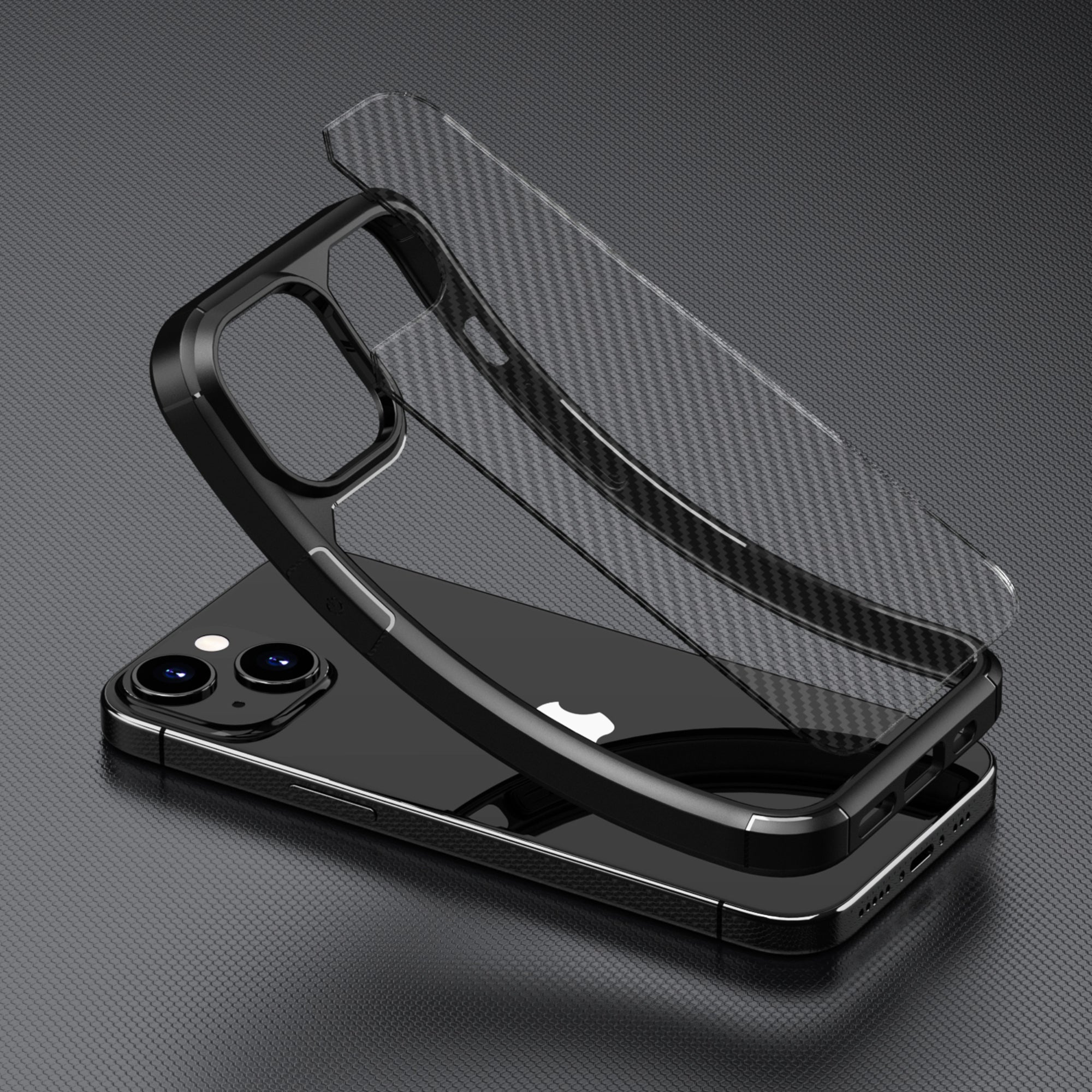 SAHARA - Venture Series Carbon-Fiber Style Case - iPhone 15 Plus