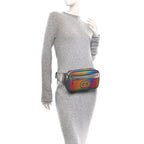 Holographic Good Game Interlocking G Belt Multicolor