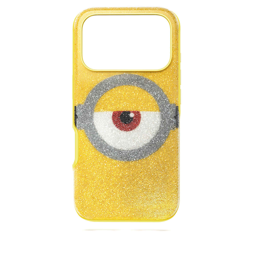 High smartphone case, Minions, iPhone 17 Pro, Yellow