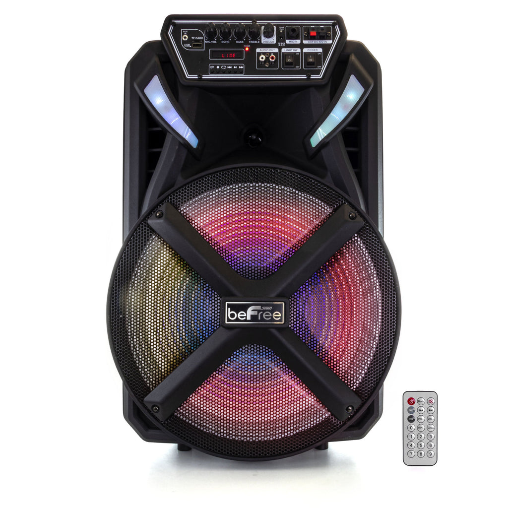 15 Inch Bluetooth Portable Rechargeable Party Speaker