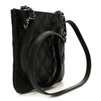 Lambskin Quilted Uniform Crossbody Bag Black
