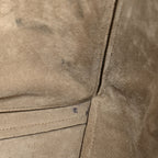Soft Grained Calfskin Sangle Bucket Bag Taupe