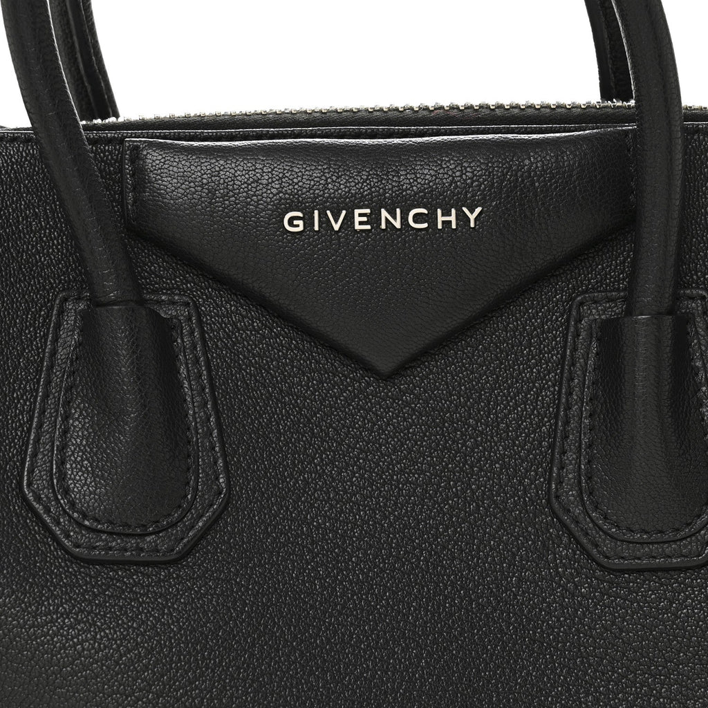 Sugar Goatskin Small Antigona Black
