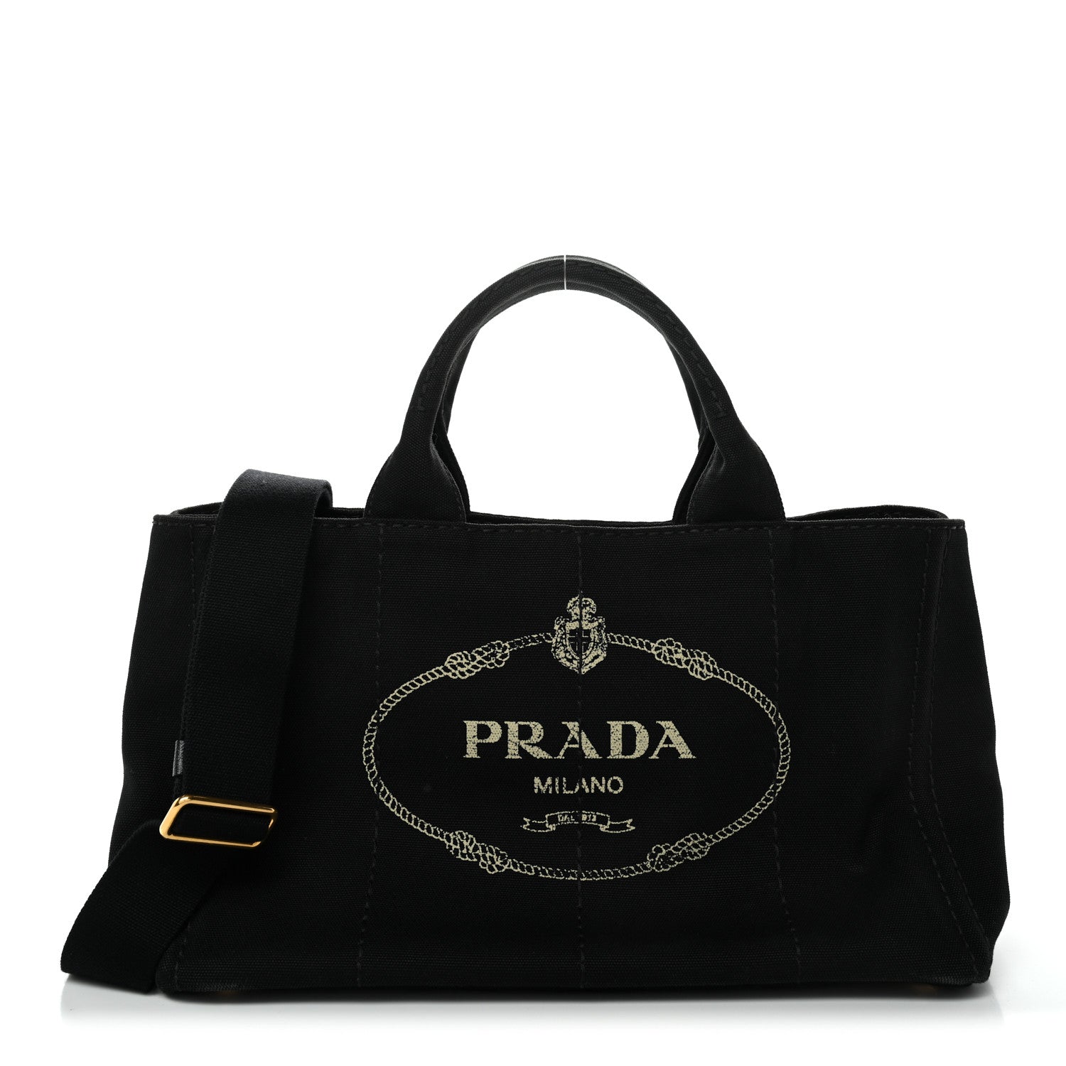 Canapa Logo Tote Black