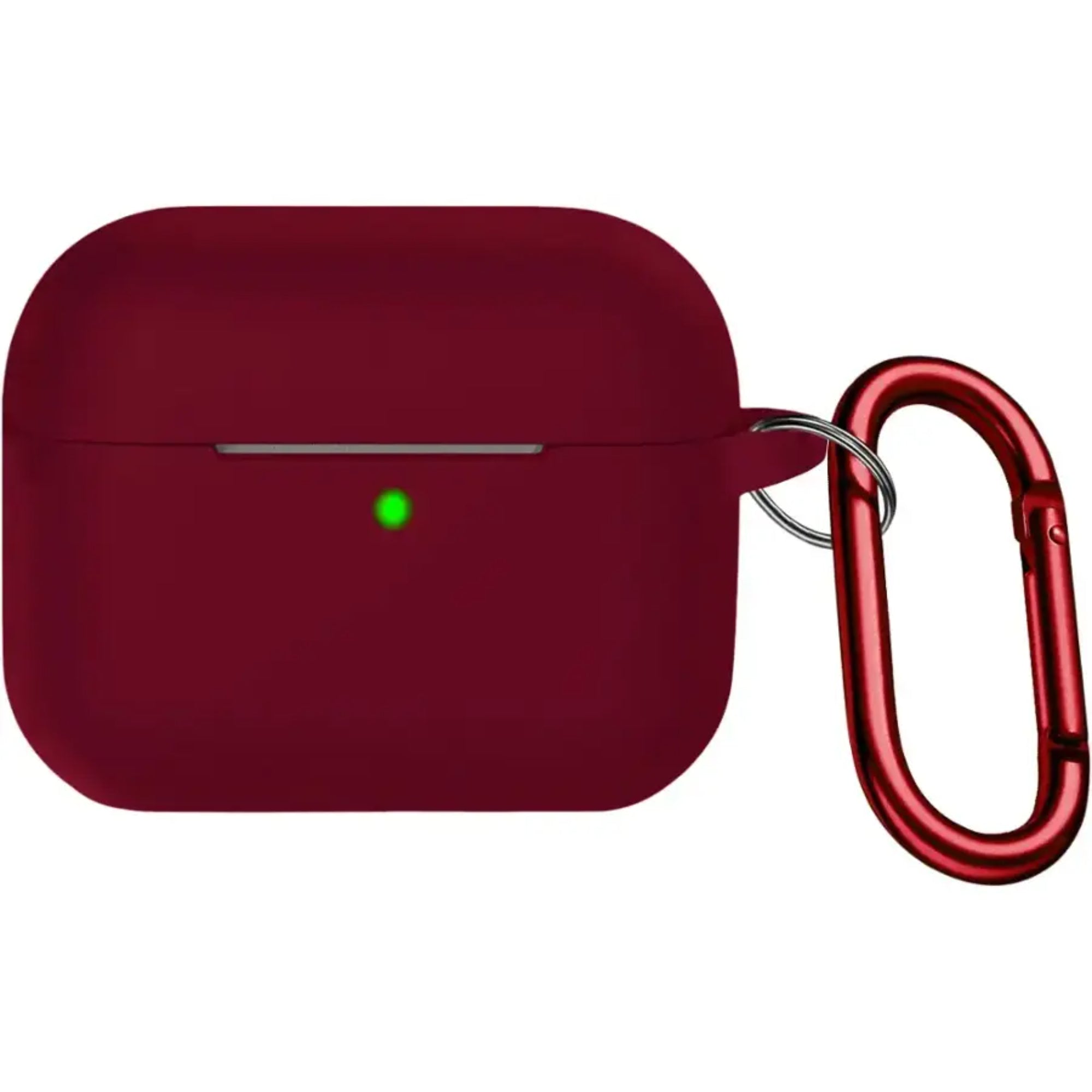 SAHARA - Silicone Case for Apple AirPods 3 (3rd Generation 2021) - Burgundy