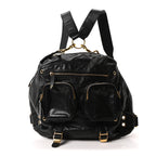 Calfskin Medium Darwin Convertible Backpack Black