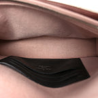 Calfskin My Lockme Chain Pochette Rose Ballet White