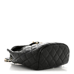 Caviar Quilted Mini Urban Spirit Backpack Black